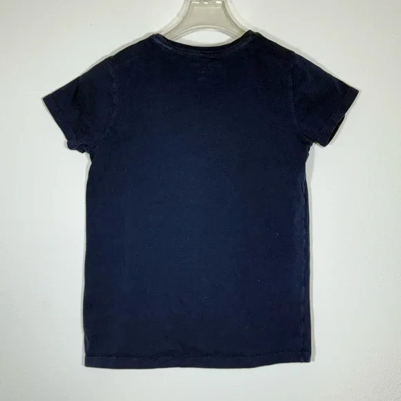 2 piece/$12 Pink Paris Graphic and Navy Constellations Kids T-Shirt Size L 10-11 - Picture 4 of 9